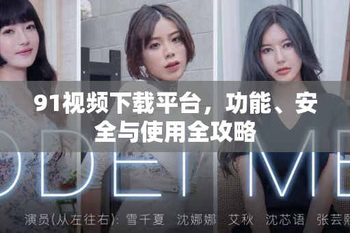 91视频下载平台，功能、安全与使用全攻略-第1张图片-土豆91视频下载